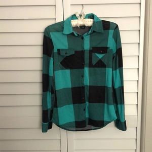 Rue21 Plaid Button Up